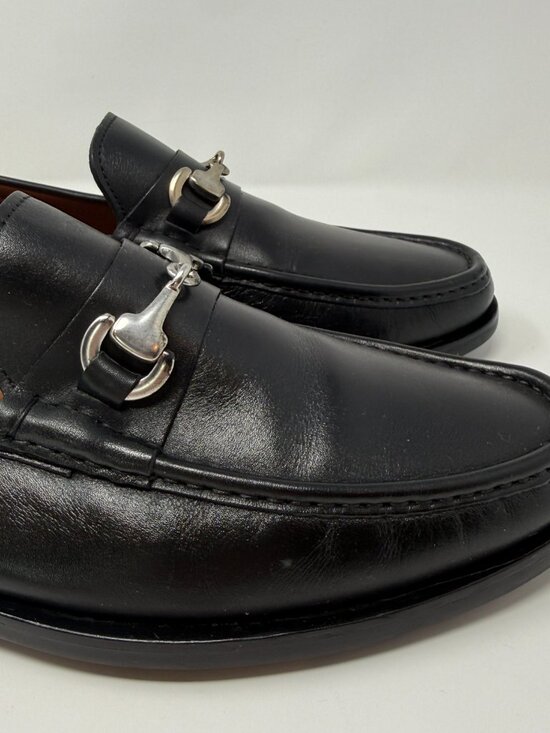 Allen Edmonds Arezzo Horsebit Leather Loafer Mens 12D Black  display picture 2